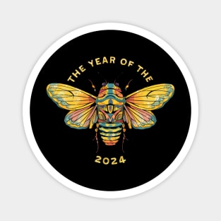 Cicada Lover Year Of The Cicada 2024 Entomology Cicada Magnet